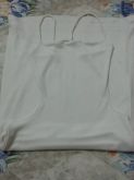Vestidode Elastano Branco Costas Nua